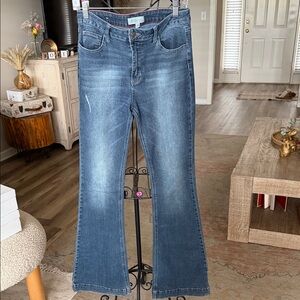 Cato Dark Blue Flare Jeans